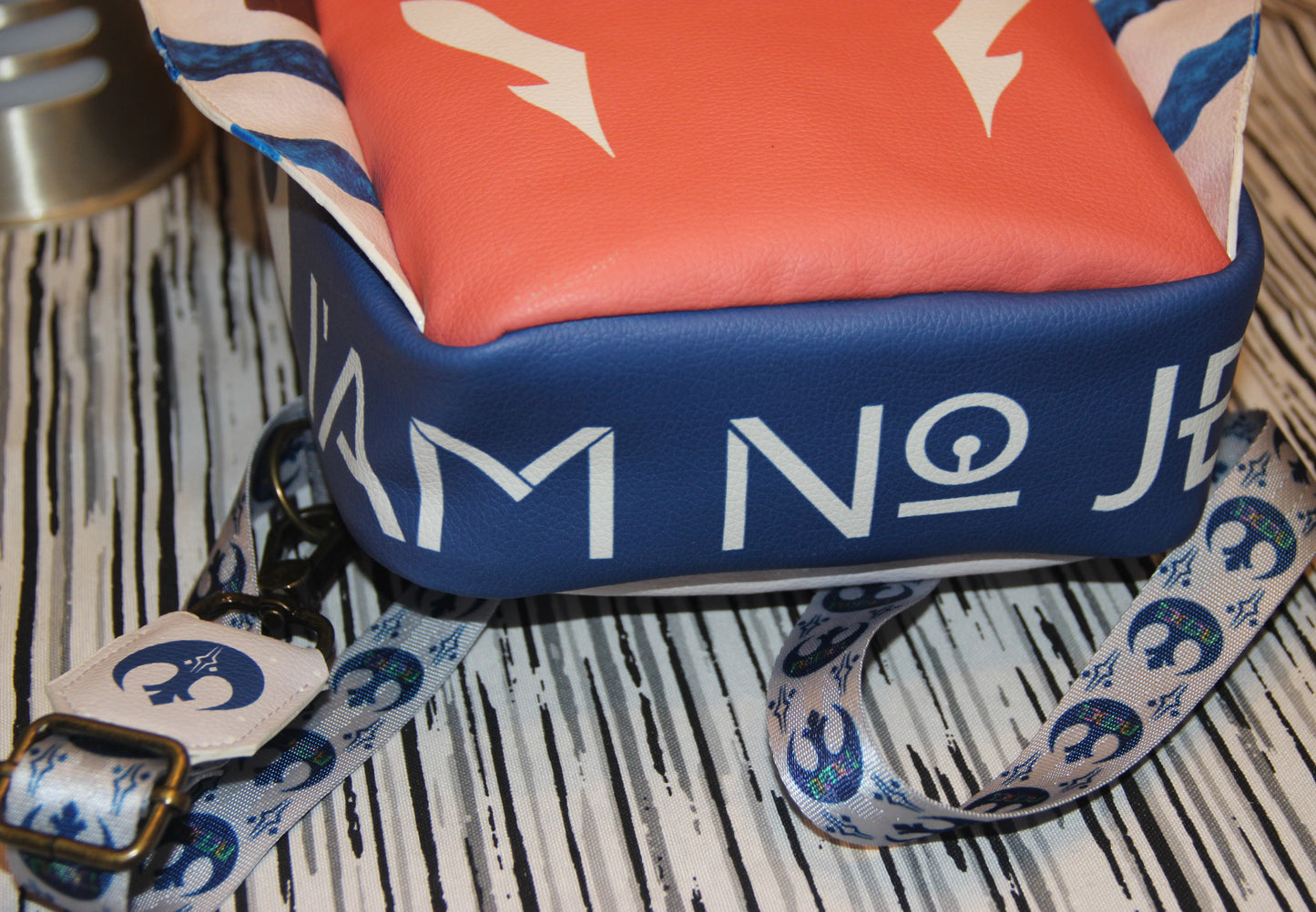 OOAK Ahsoka-Inspired Back Pack/Crossbody Bag
