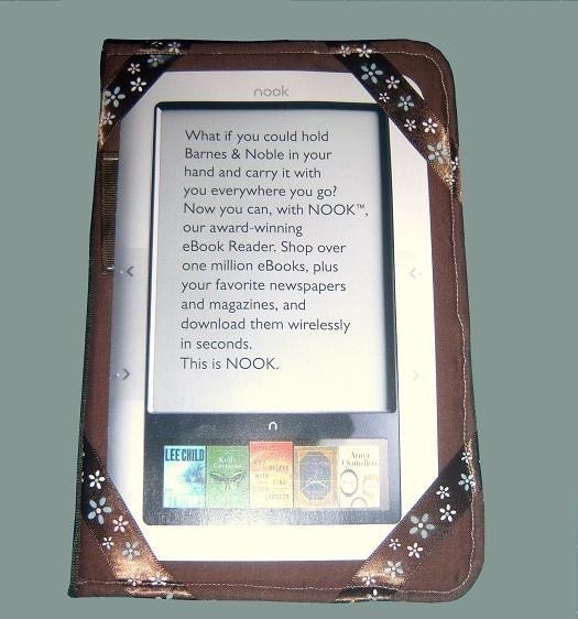 PDF Sewing Pattern New eReader Padded Book Case INSTANT DOWNLOAD with 5 Sets of Pattern Sizes Ready to Print