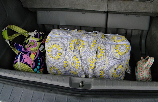 Duffel Bag Sewing Pattern PDF.Instant Download New Pack and Go Bags. Soft Sided, Collapsible, Strong and Lightweight Bags in Three Sizes