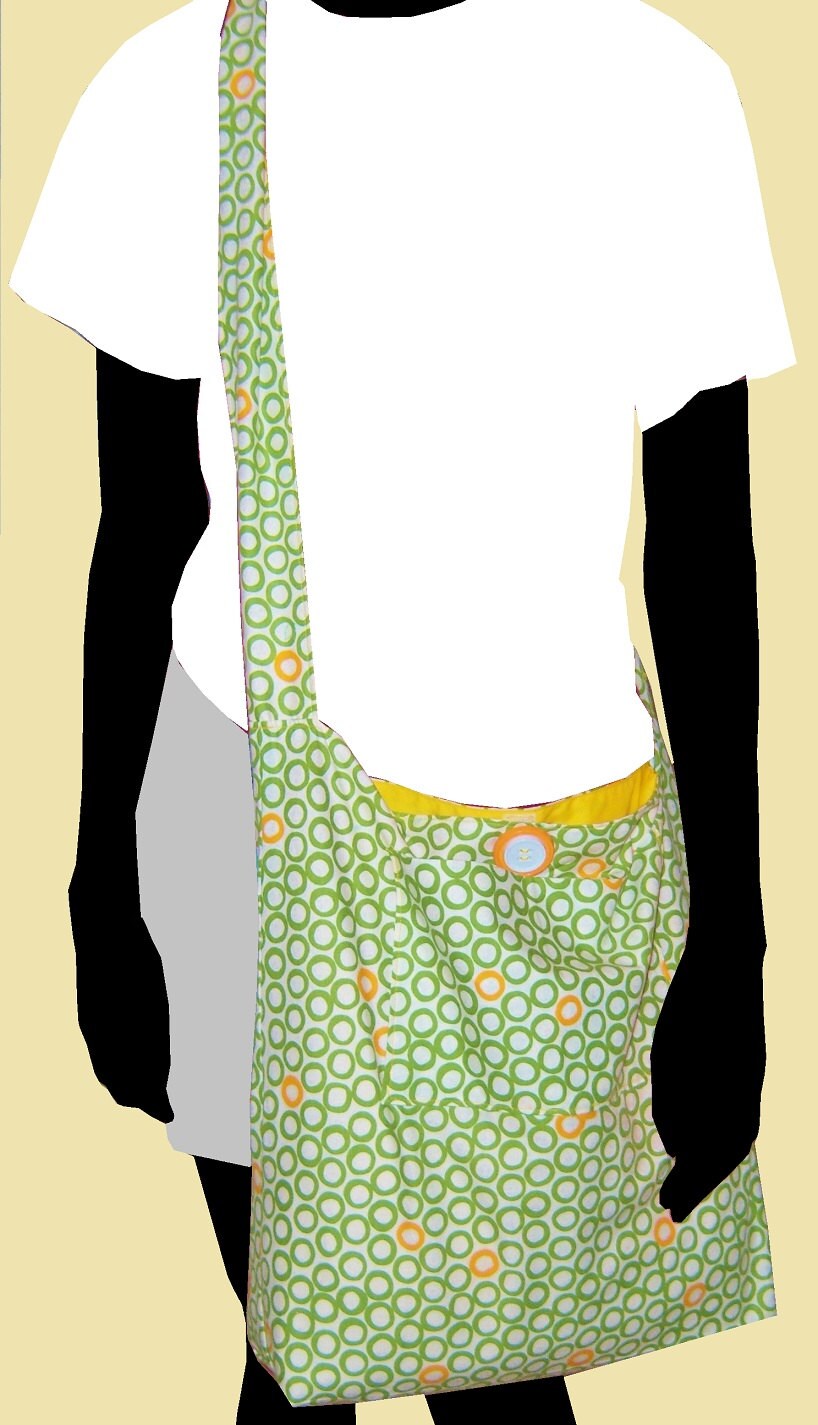 Instant Download Fast & Easy Hobo Bag PDF Sewing Tutorial with Color Photos and Diagrams, Step by step, Make it Yourself