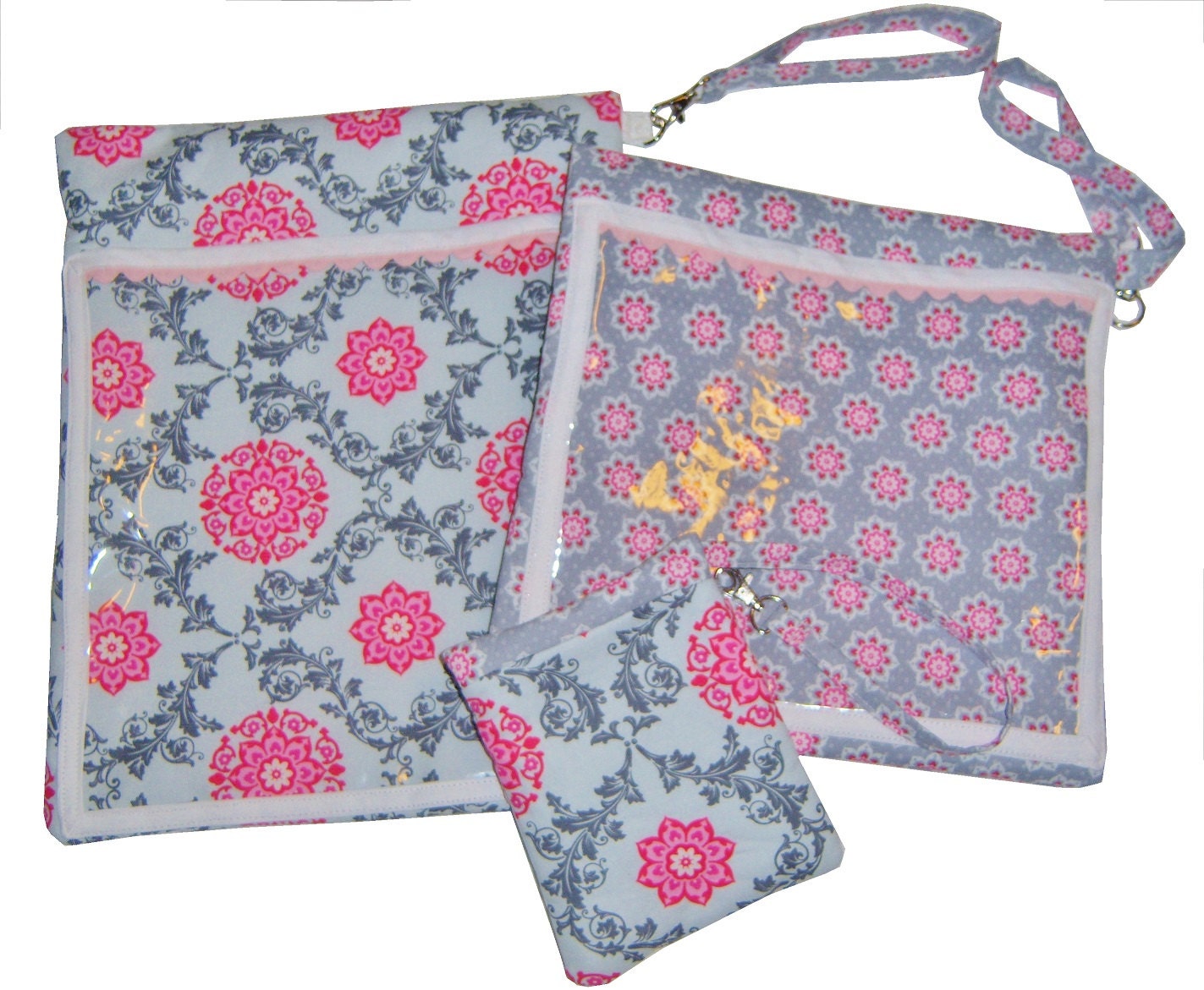 Instant Download Sewing Pattern: Embroidery Project Organizer Bags 3 Sizes for Punch Needle, Hand Embroidery, Cross Stitch, Needlework