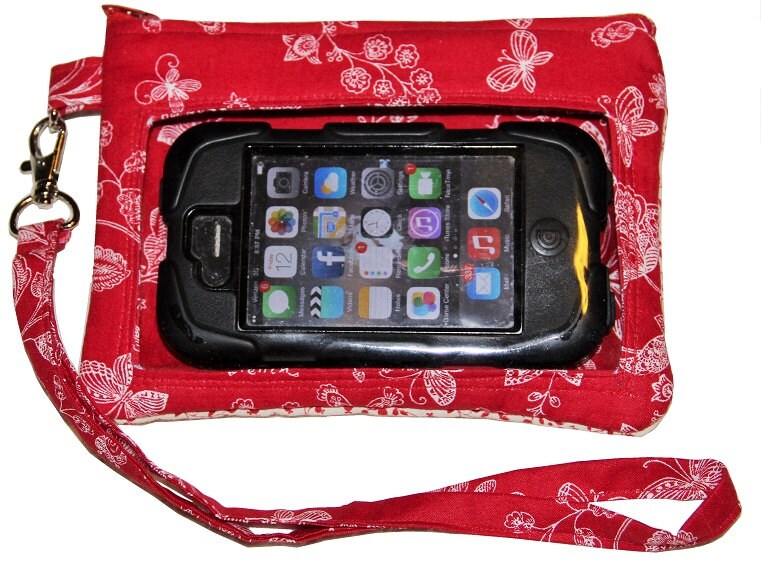 Original Smartphone Touch Screen Wallet Wristlet NOW in Two Sizes to fit multiple devices like iPhone, Samsung, LG, Motorola, Sony & More