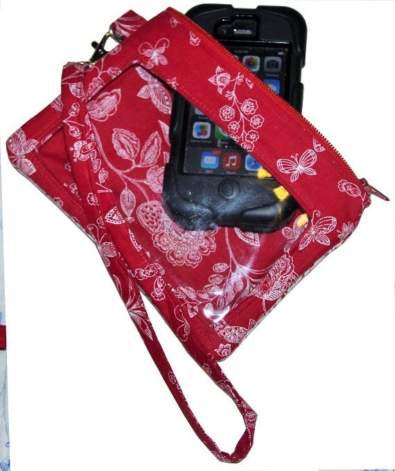 Original Smartphone Touch Screen Wallet Wristlet NOW in Two Sizes to fit multiple devices like iPhone, Samsung, LG, Motorola, Sony & More