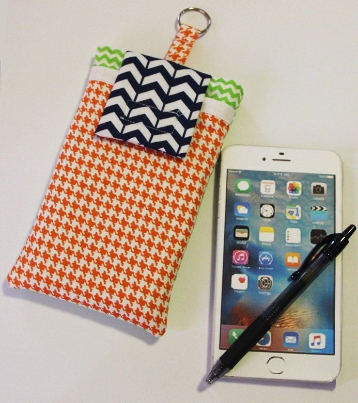 Instant Download PDF Sewing Pattern for iPhones Padded Case and Fits More up to 6 7/8" by 3 7/8" NEW DiY Gift for Techies, Creative Spirits