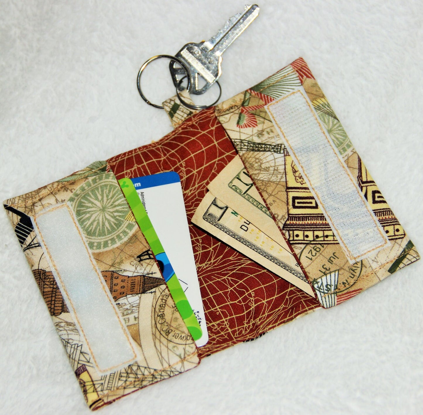 New Instant Download Sewing Pattern Family Size Passport Wallet and Key Chain Wallet. Keep It All Together.