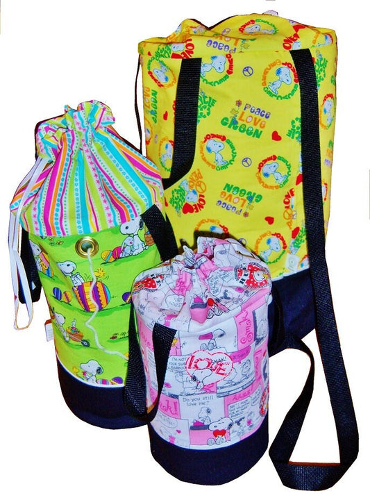 Project Bags Pattern. Crafty Buckets Project Bags PDF Sewing Pattern in 3 New Sizes Get it Today Make it Today