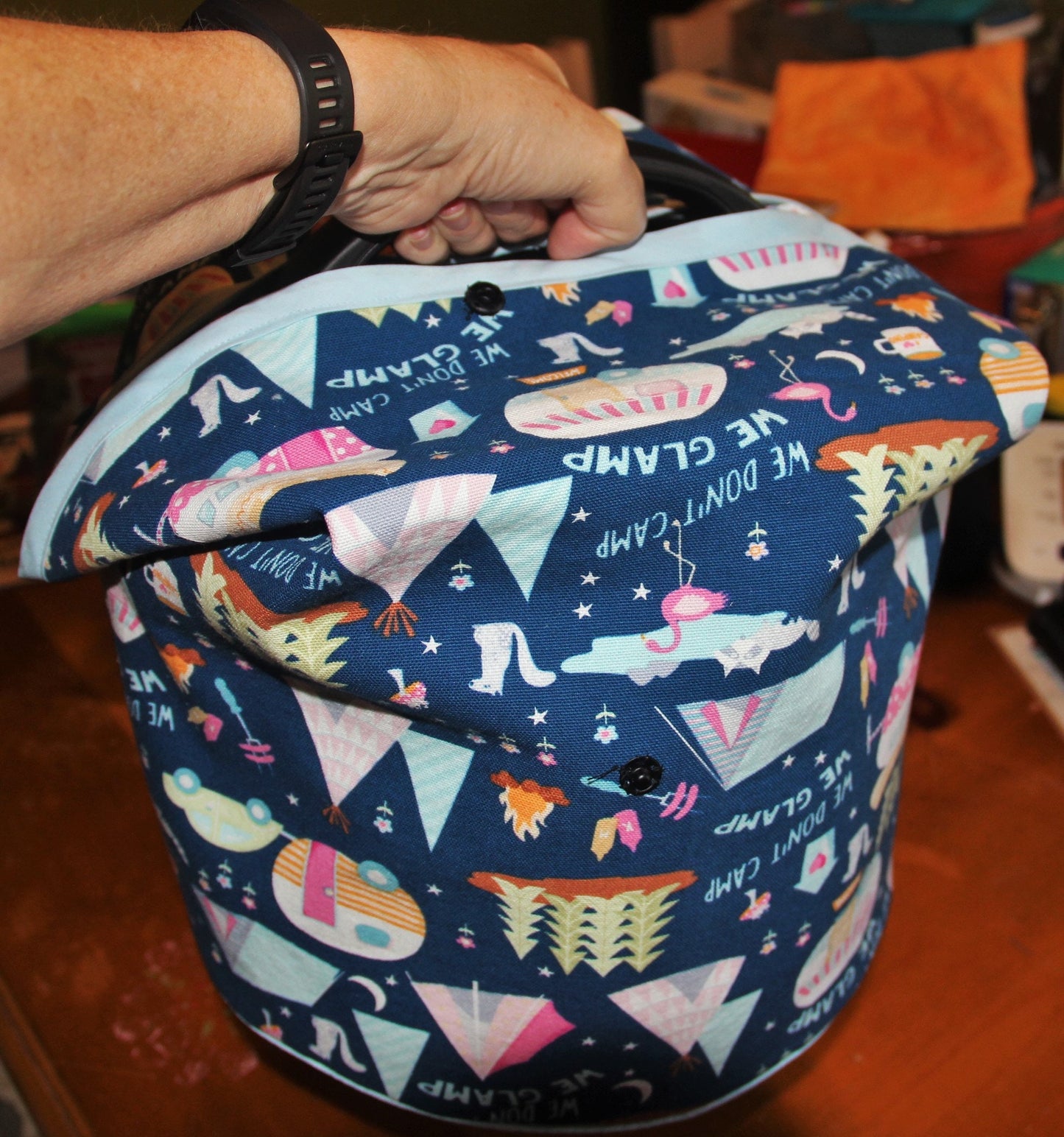 NEW Instant Pot Pressure Cooker Cover and Carry Case PDF Sewing Pattern. Four Sizes of Duos: Mini, 5/6, and 8 Quart Sizes. Can fit others.