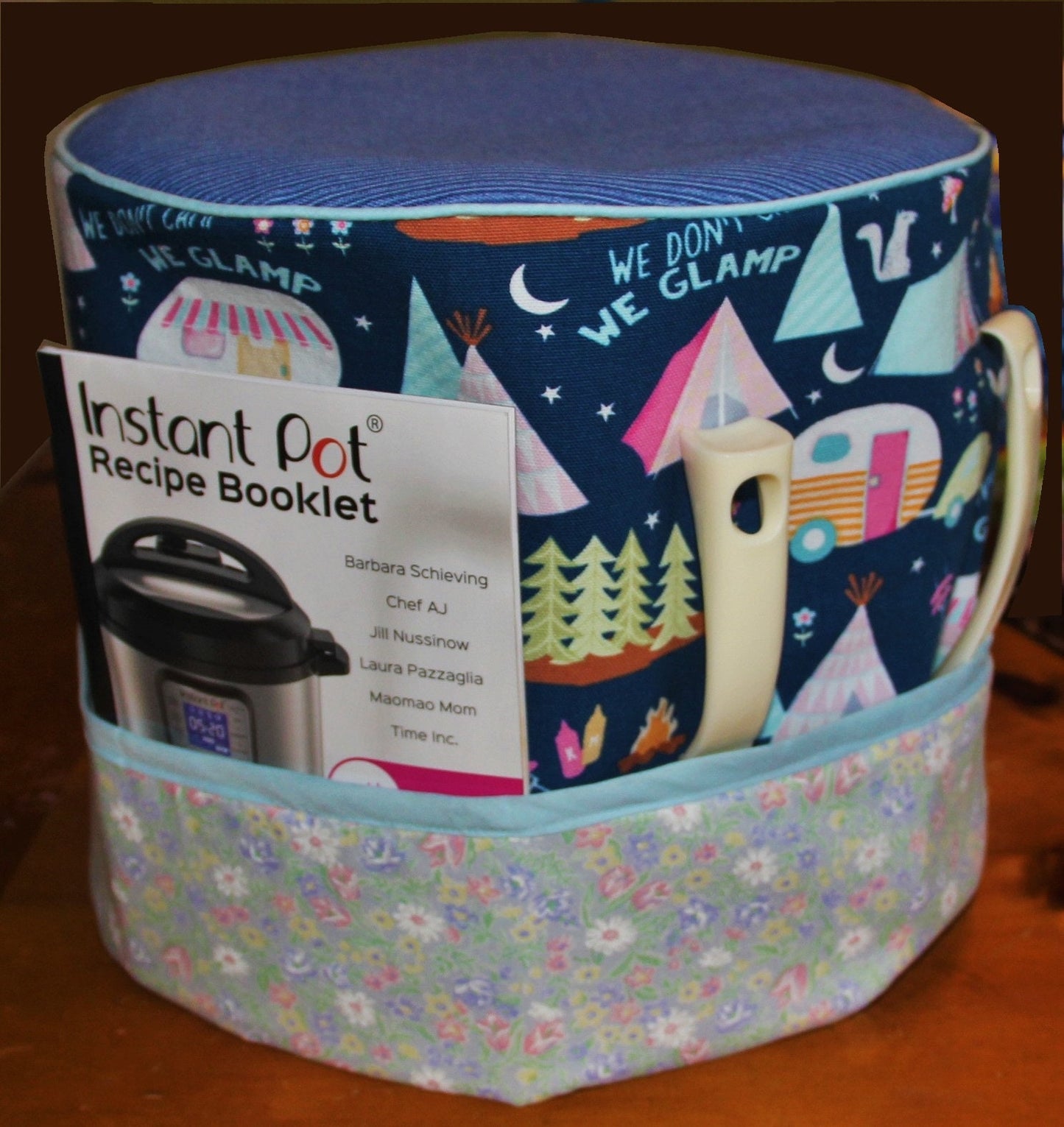 NEW Instant Pot Pressure Cooker Cover and Carry Case PDF Sewing Pattern. Four Sizes of Duos: Mini, 5/6, and 8 Quart Sizes. Can fit others.