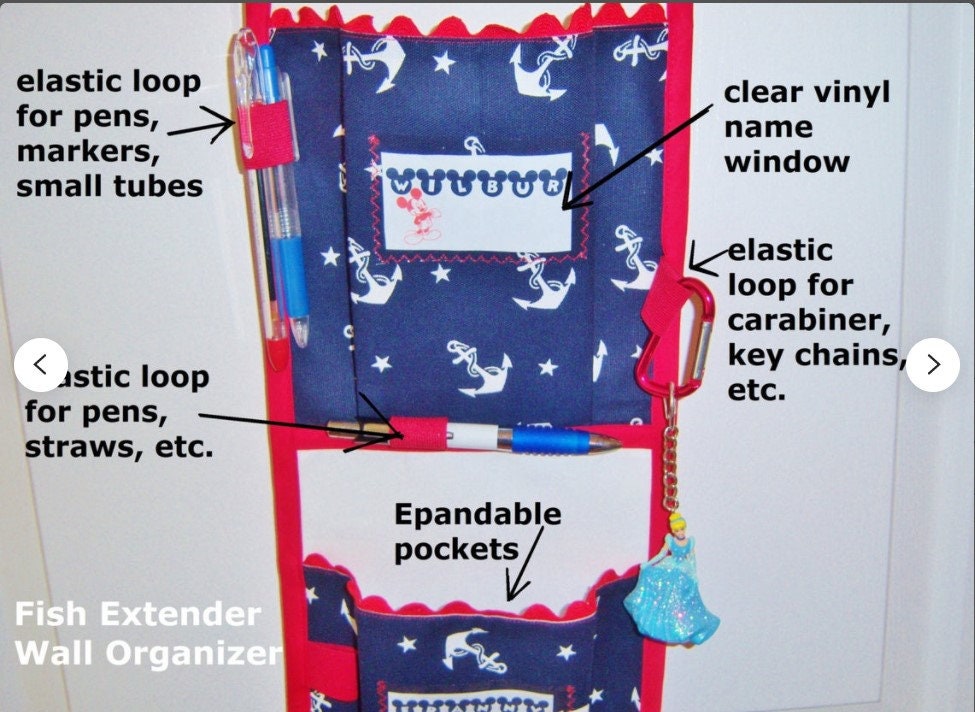 Magical Cruise Vacation Fish Extender or Wall Organizer for Exchanging Gifts Onboard with other passengers. FE Sewing PDF